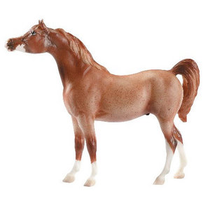 View Item Breyer Classics 618 Red Roan Arabian Cross